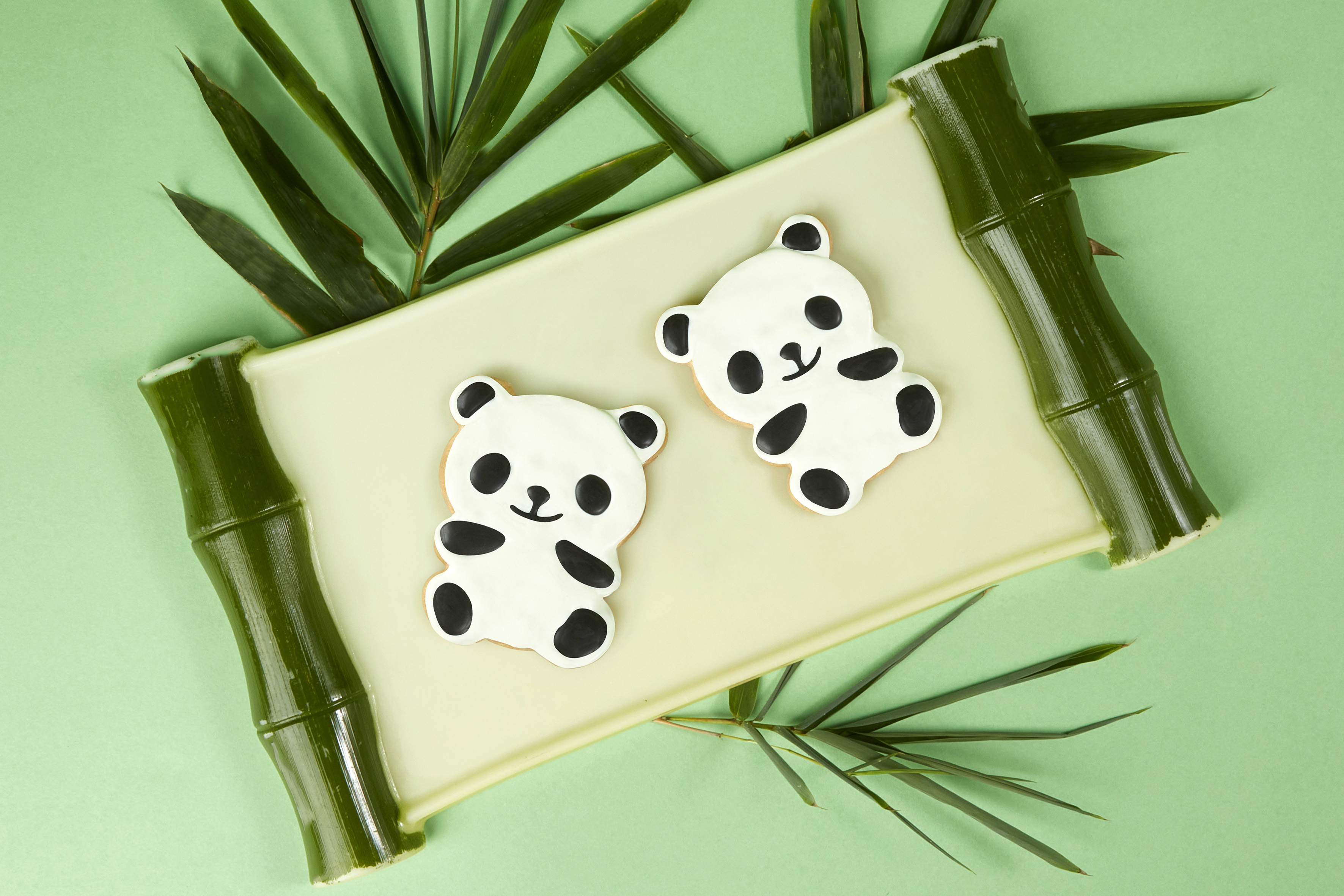 Panda Icing Cookie