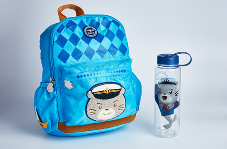 Whiskers Backpack and Plastic Water Bottle Set