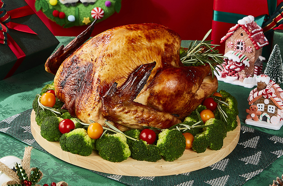 Roasted Christmas Turkey  