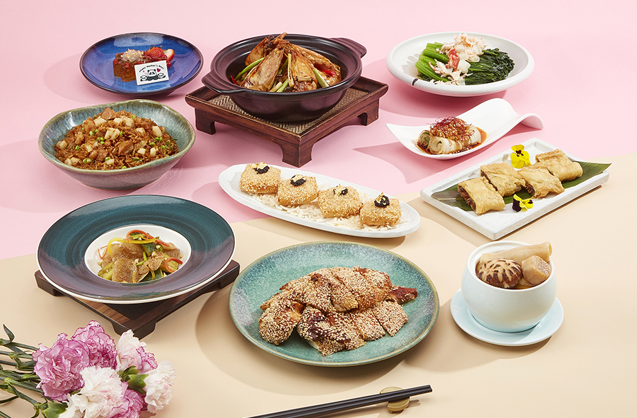 Mother's Day Set Dinner Menu For Four 