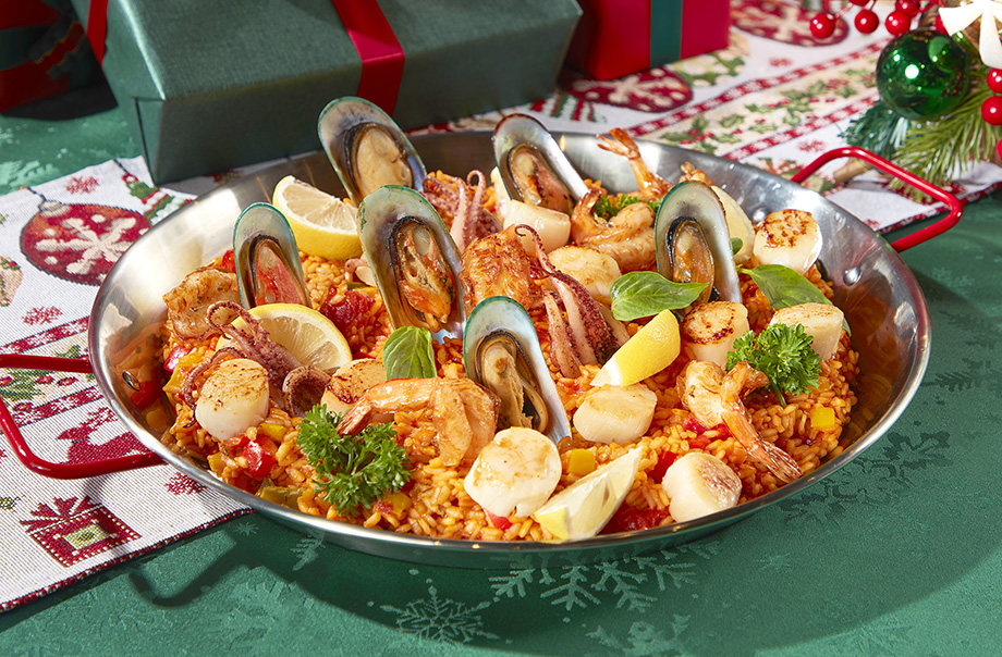 Seafood Paella