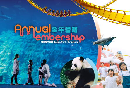 Become an Annual Member to enjoy more fun at Ocean Park!